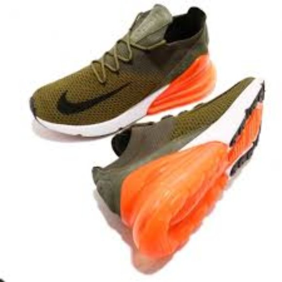 Nike Other - Nike Air Max 270 Flyknit Olive Flak